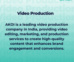 Professional Video Production Services - Top Company in India