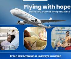 Use Greenbird Air and Train Ambulance in Ranchi to get Excellent Medical Care on Air and Trains