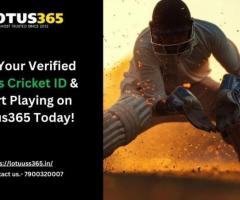 Get Your Verified Lotus Cricket ID & Start Playing on Lotus365 Today!