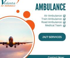 Choose Air Ambulance in Kolkata with Hi-tech Medical Amenities by Vedanta