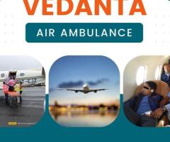 Pick Air Ambulance in Chennai with a Certified Medical Team by Vedanta