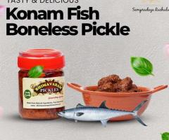 Bhimavaram Pickles | Konam Fish Boneless Pickle