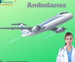 Swift and Comfortable Air Ambulance in Guwahati – Vedanta Air Ambulance