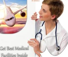 Book Vedanta Air Ambulance from Guwahati with Essential Medical System