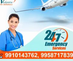 Choose Well-Equipped Air Ambulance in Mumbai by Vedanta Air Ambulance