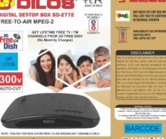 Dilos SD-2772 MPEG-2 SD DVB-S Digital FTA Set-Top Box